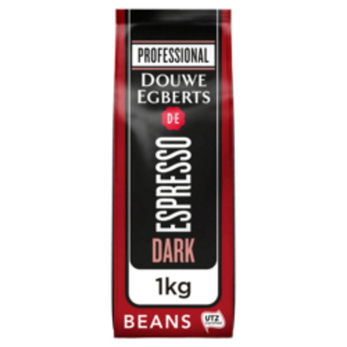 Koffie Douwe Egberts Espresso Bonen Dark Roast 1KG
