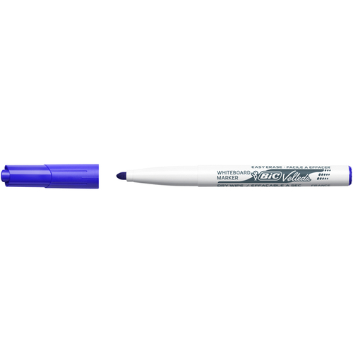 Whiteboardmarker Bic Velleda 1741 Rond Medium Blauw