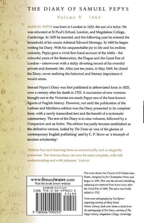 The Diary of Samuel Pepys