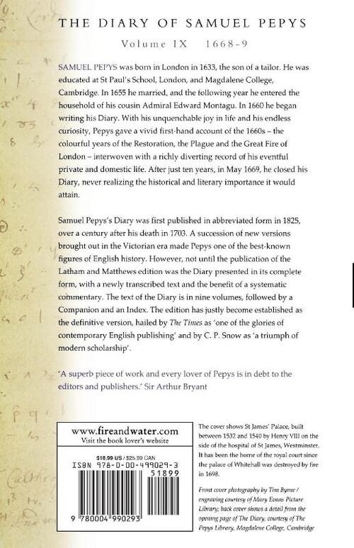 The Diary of Samuel Pepys
