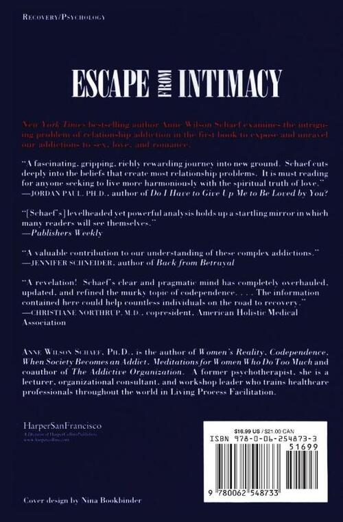 Escape from Intimacy