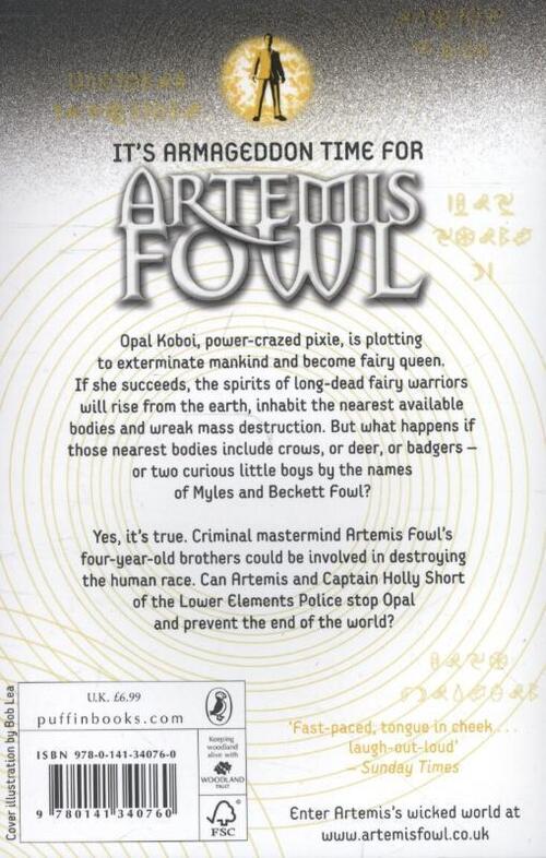 Artemis Fowl and the Last Guardian