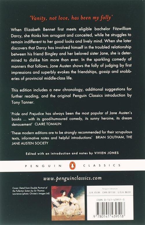 Pride and prejudice