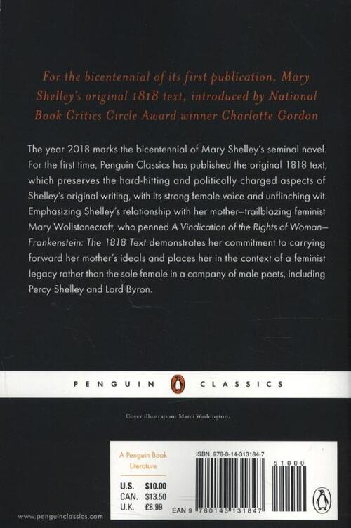 Frankenstein: The 1818 Text