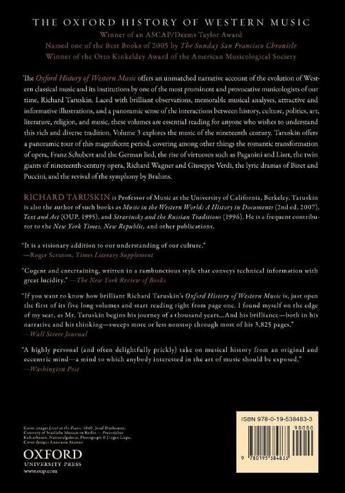 The Oxford History of Western Music: Volume 3: Music in the Nineteenth Century