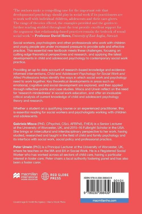 Child and Adolescent Psychology for Social Work and Allied Professions