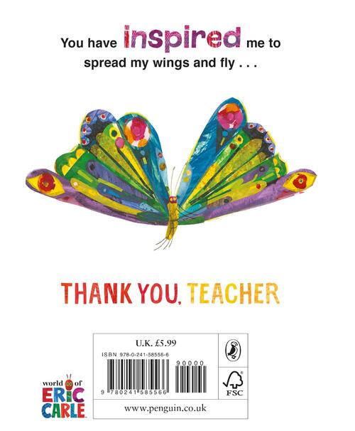 Thank You, Teacher from The Very Hungry Caterpillar