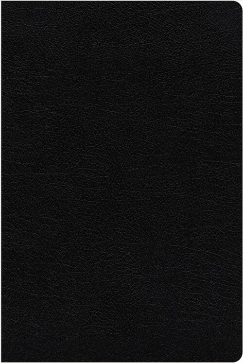 NIV Study Bible, Fully Revised Edition, Bonded Leather, Black, Red Letter, Comfort Print