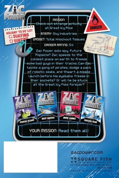 Zac Power #4: Frozen Fear