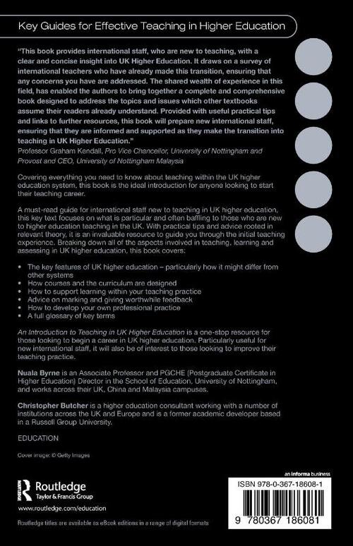 An Introduction to Teaching in UK Higher Education