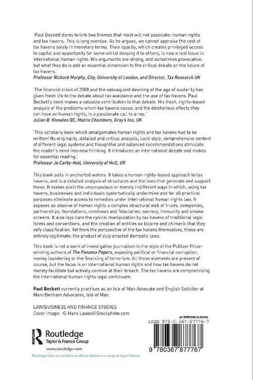Tax Havens and International Human Rights