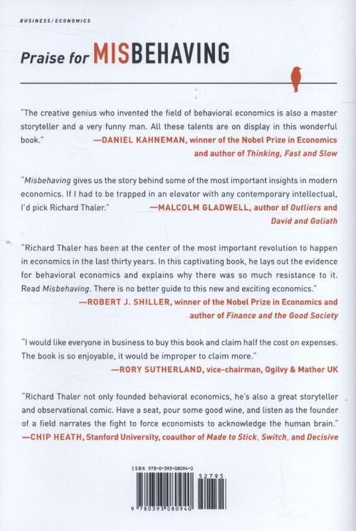 Misbehaving - The Making of Behavioral Economics