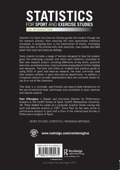 Statistics for Sport and Exercise Studies