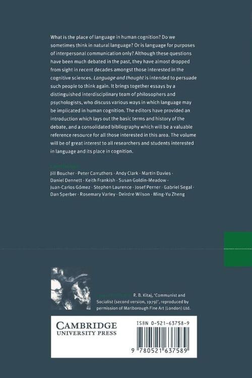 Language and Thought