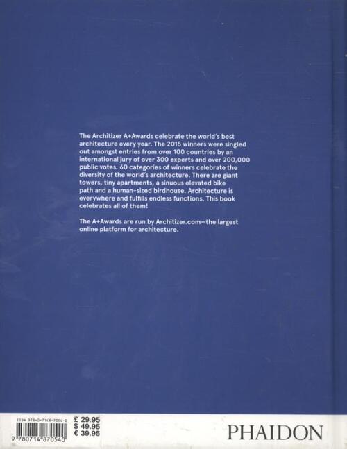 A+ Awards 2015 Architizer