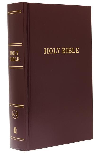 Thomas Nelson: KJV, Pew Bible, Hardcover, Burgundy, Red Lett