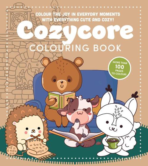 Cozycore Colouring Book