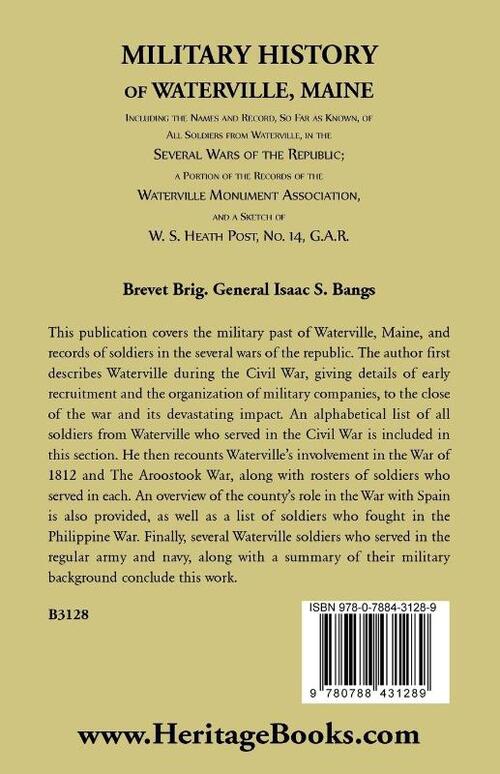 Military History of Waterville, Maine