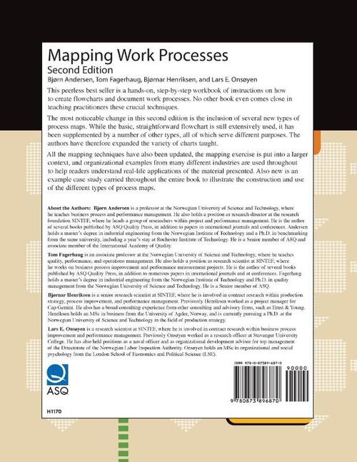 Mapping Work Processes