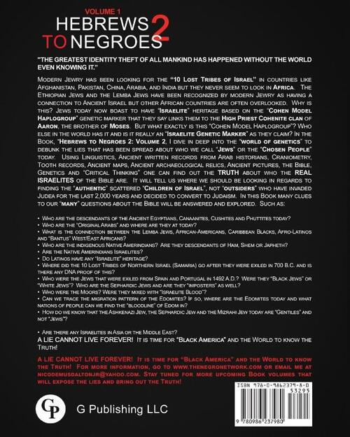 Hebrews to Negroes 2