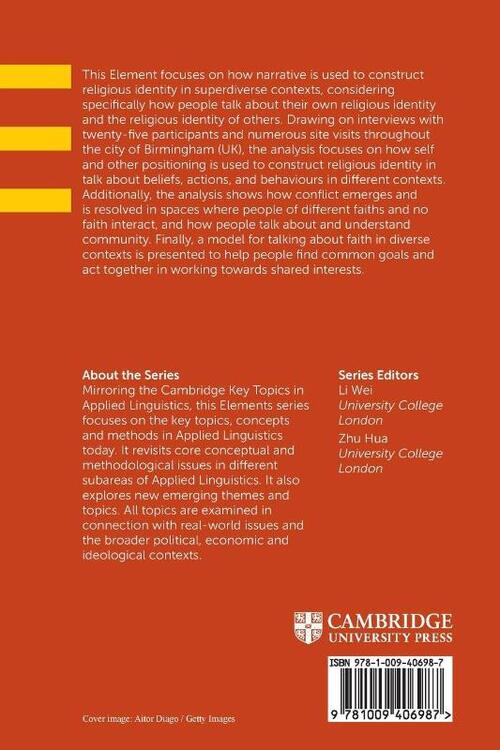Narrative and Religion in the Superdiverse City