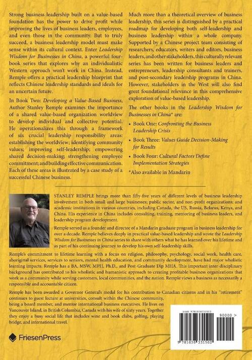 Developing a Value-Based Business