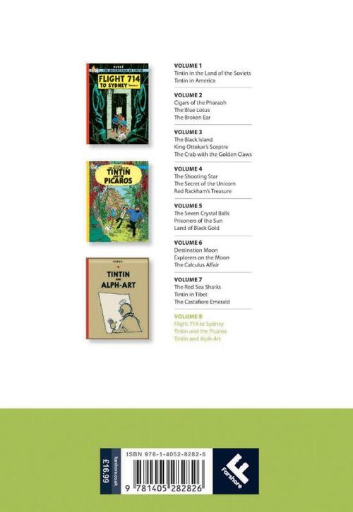 The Adventures of Tintin Volume 8