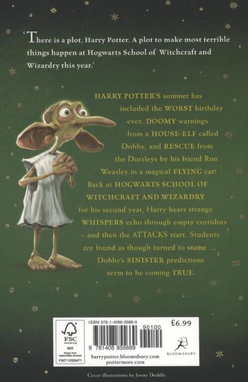 Harry Potter and the chamber of secrets