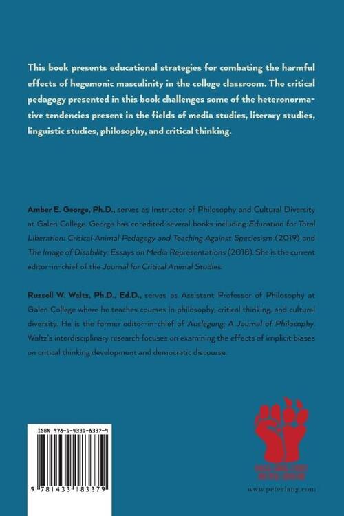 Critical Pedagogical Strategies to Transcend Hegemonic Masculinity