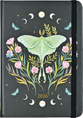 2026 Luna Moth Weekly Planner (16 Months, Sept 2025 to Dec 2026)