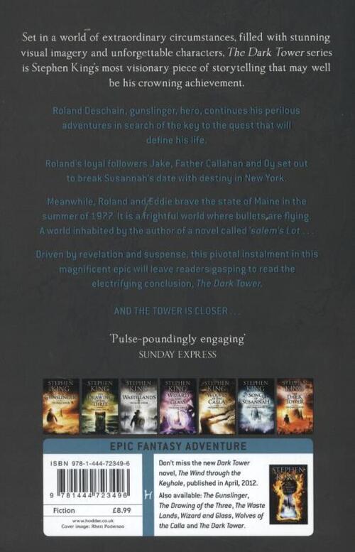 The Dark Tower VI : Song of Susannah