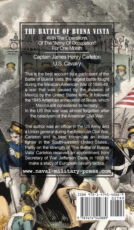 THE BATTLE OF BUENA VISTA With The Operations Of The "Army Of Occupation" For One Month