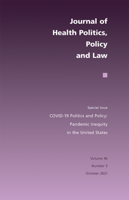 COVID-19 Politics and Policy