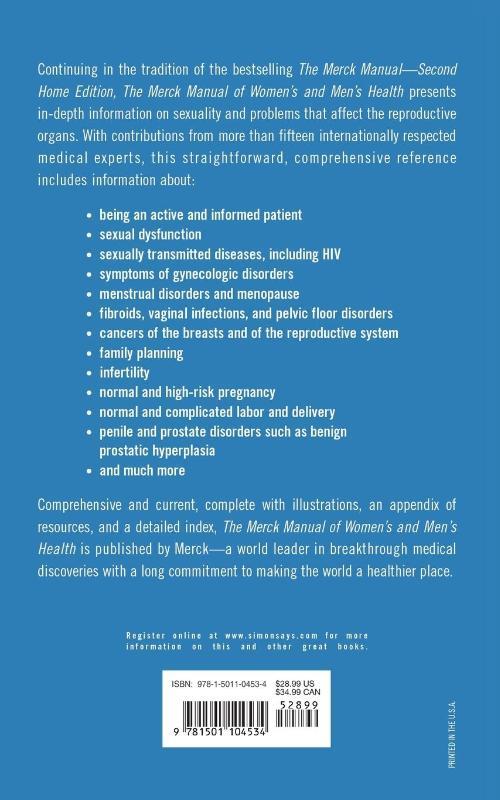 Merck Manual of Women's and Men's Health