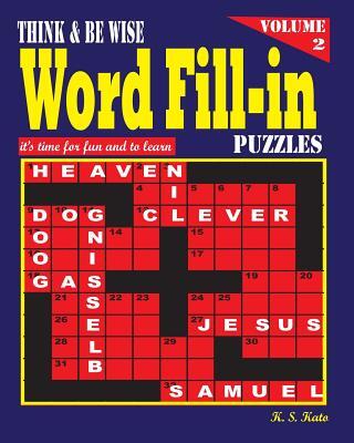 Think & be Wise Word Fill Ins, Vol. 2