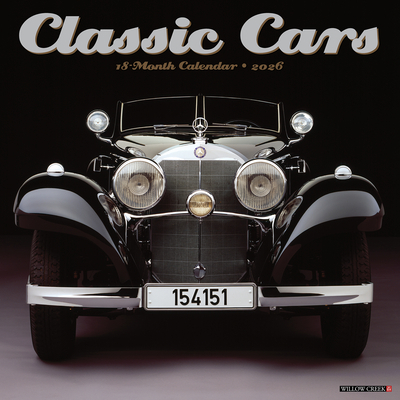 Classic Cars 2026 Wall Calendar
