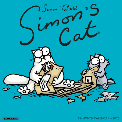 Simon's Cat 2026 Wall Calendar