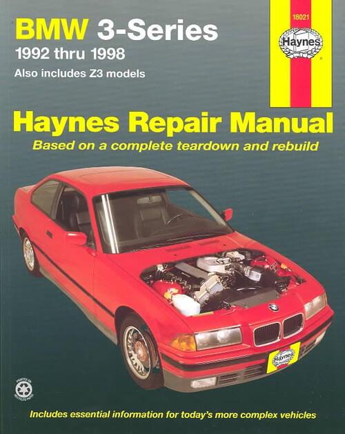 BMW 3 Series (1992-1998) Haynes Repair Manual (USA)