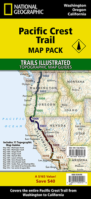 Map-Pacific Crest Trail M-11Cy