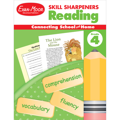 Skill Sharpeners: Reading, Grade 4 Workbook