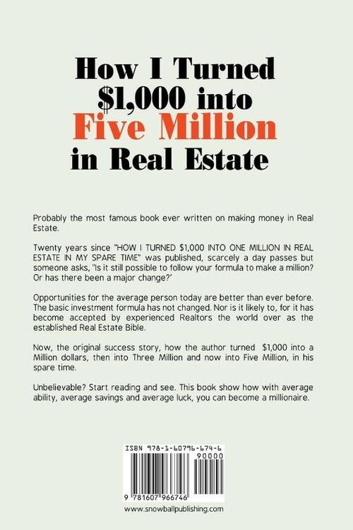 How I Turned $1,000 Into Five Million in Real Estate in My Spare Time