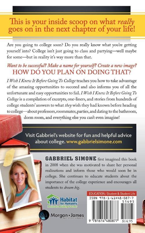 I Wish I Knew It Before Going To College