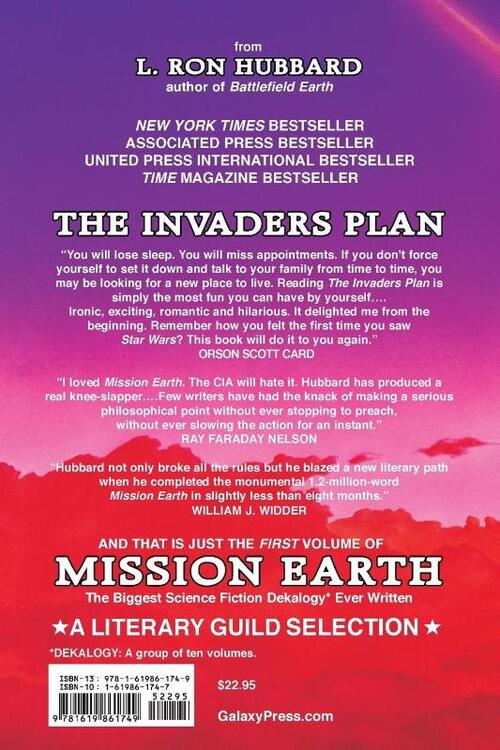 The Mission Earth Volume 1: The Invaders Plan