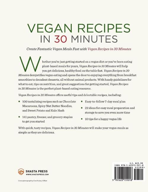 Vegan Recipes in 30 Minutes