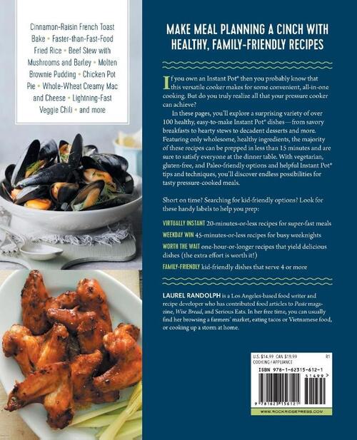 The Instant Pot Electric Pressure Cooker Cookbook