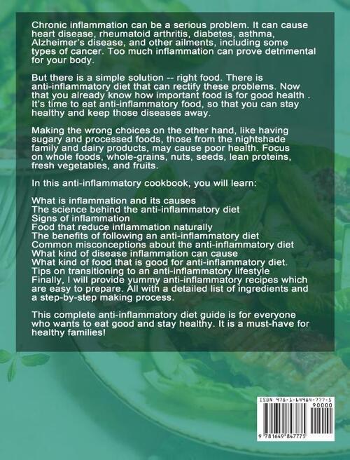 The Complete Anti-Inflammatory Diet Cookbook