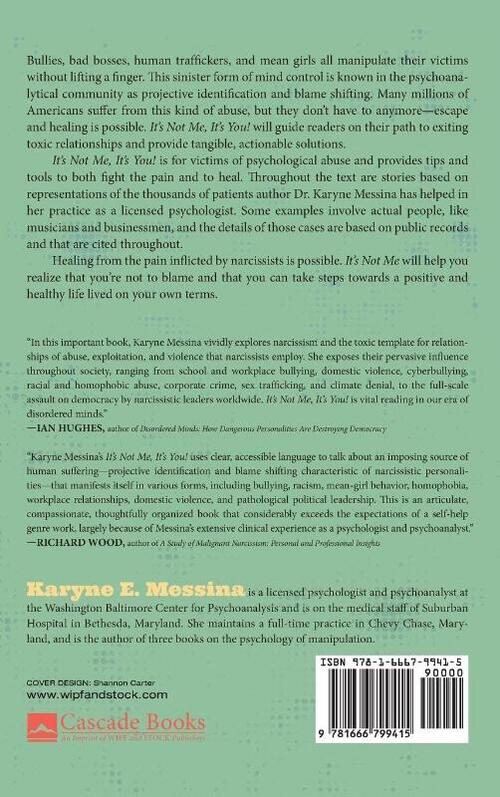 It's Not Me, It's You!