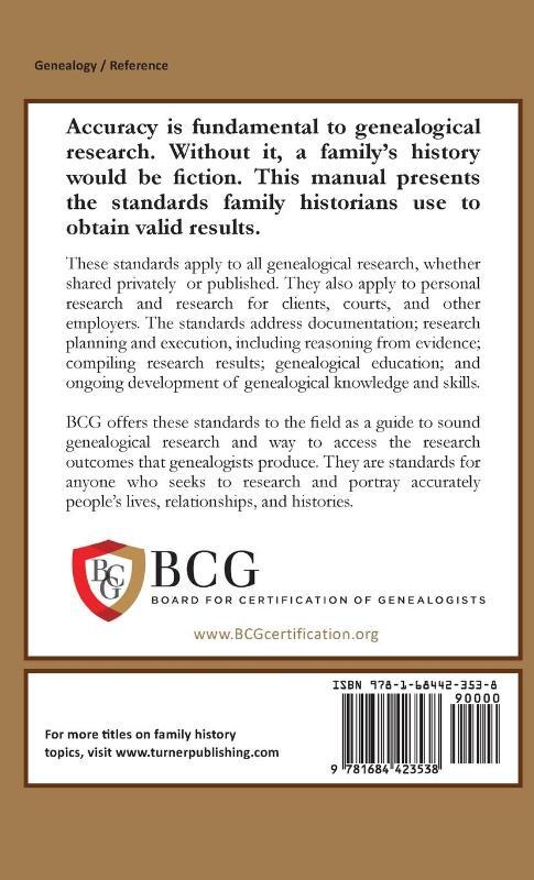 Genealogy Standards Second Edition Revised