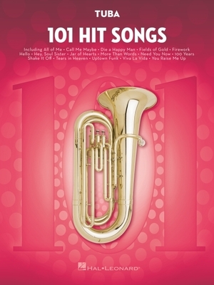 101 Hit Songs for Tuba Sheet Music Songbook Solo Instrumenta