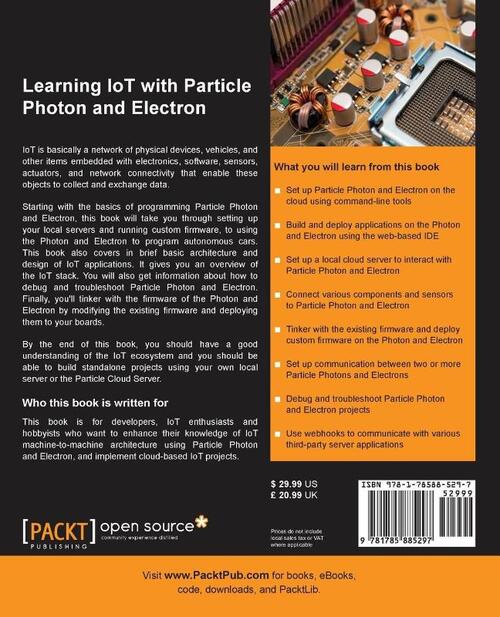 Learning IoT with Particle Photon and Electron